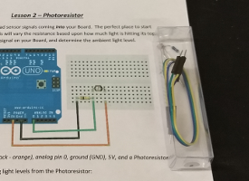 lesson 2 - photoresistor